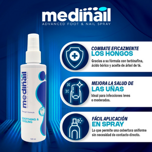 MEDINAIL - SPRAY PARA HOMGOS DEL PIEL
