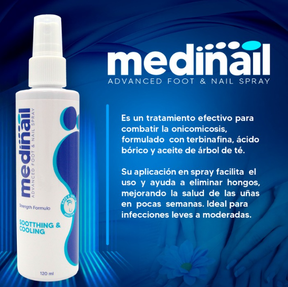 MEDINAIL - SPRAY PARA HOMGOS DEL PIEL