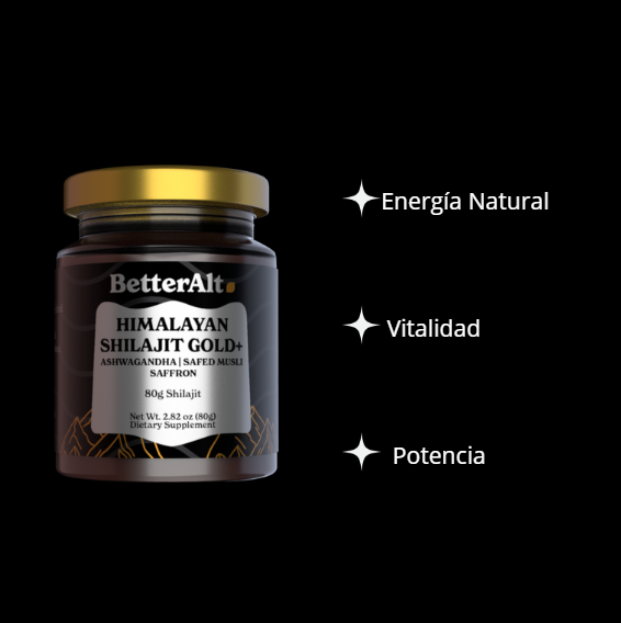 Shilajit Gold+/Bienestar Total