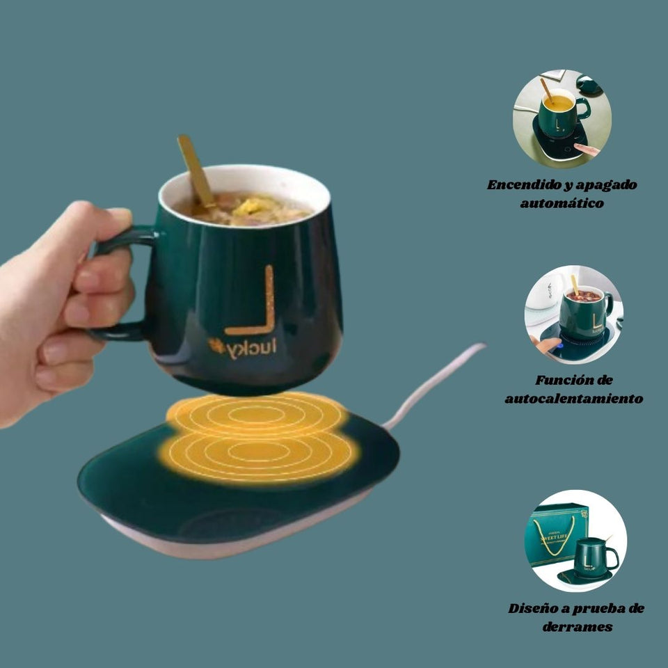 TAZA CON BASE CALENTADORA